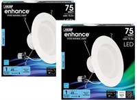 Feit enhace LED 75 watt 2pk