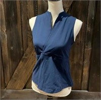 Navy Whisper Tank Top