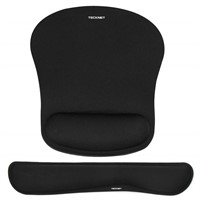 TECKNET Keyboard Wrist Rest and Mouse Pad with Wri
