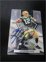 Aaron Rodgers Signed Trading Card COA Pros