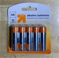 AA Batteries - 10pk Alkaline Battery
