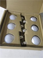 SET OF 6  LIGHT BULBS-9W