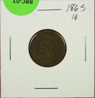 1865 Indian Cent G
