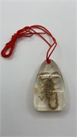 Unsual Bug Pendant on Cord