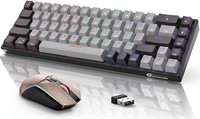 65% Wireless Mechanical Gaming Keyboard and Mouse,