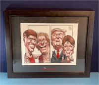 Bruce MacKinnon Donal Trump Original Artwork