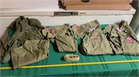 Boy Scouts Uniforms, Shorts, Socks, & Belt