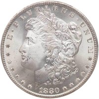 $1 1880-CC PCGS MS66+ CAC