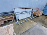 3 Mobile Work Stands Approx 3m x 500mm