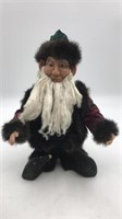Unique Troll Elf Dressed In Velvet And Faux Fur