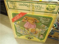 Cabbage Patch Fold-Up Play Pen - 20"Wx20"Dx12"H