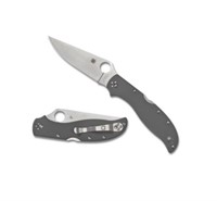 Spyderco Grey G-10 Cpm Cru-wear Strech 2 Xl Knife