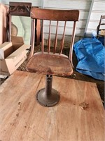 Antique adjustable chair