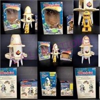 1983 Bully Astrosniks Spaceship Org Boxes