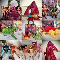 Large Lot Of Vintage He-Man & She-ra Princess  Tos