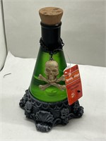 (2x Bid) Asst Spooky Villiage 8" LED Potion Bottle