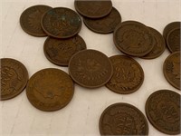 Indian Head Pennies 1883-1909