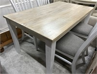 wood Grain Top Style Dining Table