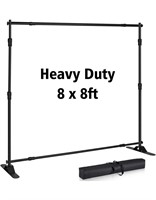 NEW $70 (8'x8') Backdrop Banner Stand