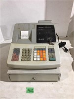 Electronic cash register with keys