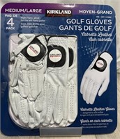 Signature 4 Pack Right Hand Gloves M L