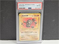 Graded Pokemon Card 1997 P.M. GEODUDE