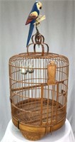 Wood Decorative Birdcage