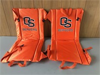 2 OSU Beavers Folding Seat Pads