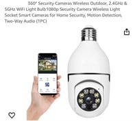 360° Security Cameras Wireless Outdoor