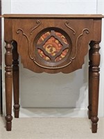 Vintage Wooden Speaker Table