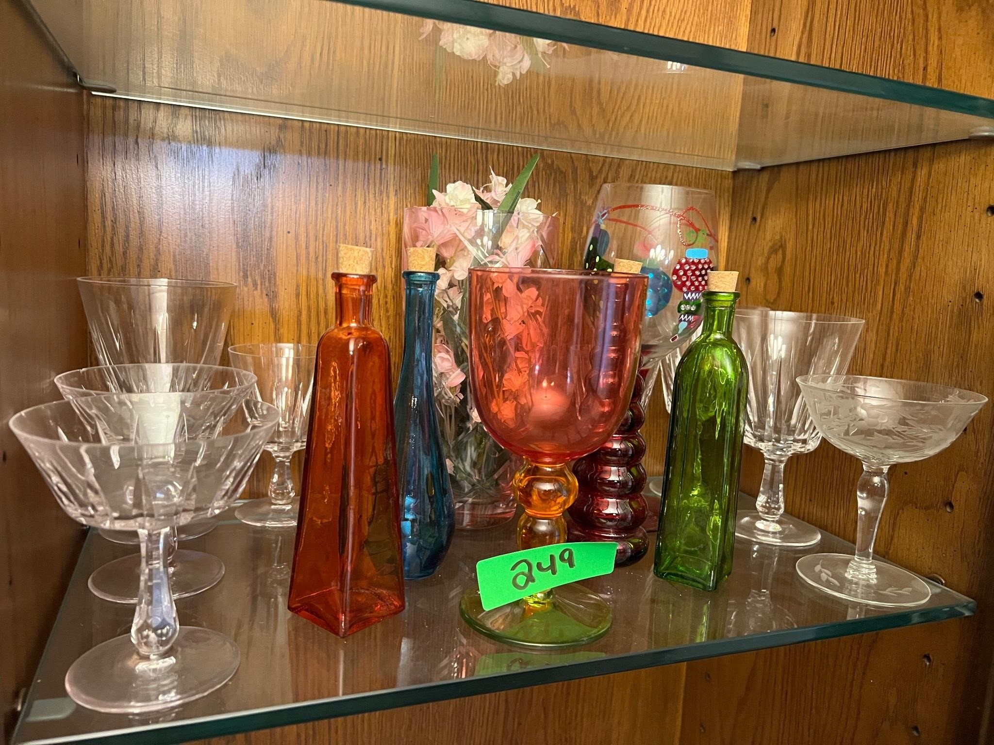 Glassware • Colored Bottles • Drinkware