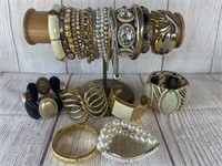 Gold Bracelets Costume Jewelry