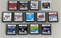 13pc Nintendo DS & 3DS Video Games