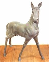 Bronze " Foal " Horse Freestanding Sculpture