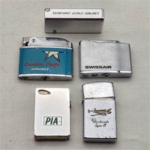 Airline Related Lighters (5)