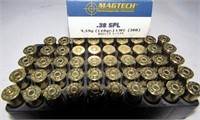 49 pcs. .38 special cartridges