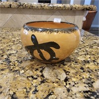 Signed Vintage Hand Crafted Hawaii Turtle Bowl