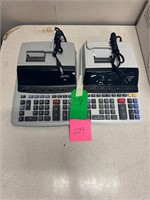 2 Calculators/Adding Machines