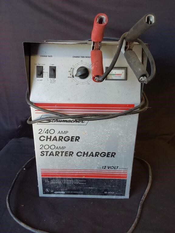 Schumacher 2/40 amp Charger