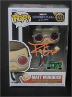 CHARLIE COX SIGNED SPIDER MAN FUNKO COA