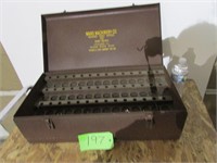 Ward Machinery Die & Punch Holder Cabinet Toolbox