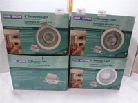 4" Recessed Light - qty 4