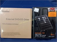 WD_Black game drive, External DVD/CD Drive - all