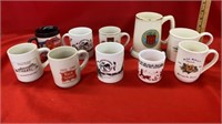 TRAIN COFFEE CUPS -& ASSORTMENT OF OTHERS