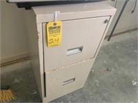 FILE CABINET WITH 2 DRAWERS