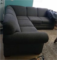 Two Piece Gray Sectional