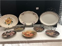 8 Decorative Plates