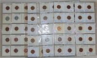 104 Various Lincoln Cents (many with minor mint er