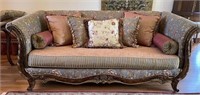 Custom Paul Robert Sofa w/ Reversible Cushion