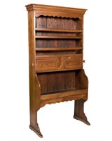 19th C. Country French Wall Cabinet